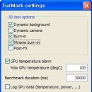 Furmark - 또다른 그래픽카드 스트레스 테스트 프로그램 이미지