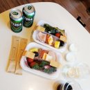 투고키친(양주점) | 파크(마코야) 이그제큐티브 라운지 해피아워 음식 투고박스 포장 후기, 가든키친 조식 부페 웨이팅 팁