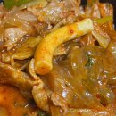 살빼조 고기듬뿍 국물두루치기 부산대점 솔직 후기-매운맛2단계