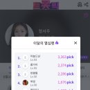 트롯픽 트롯보석 1위 마감입니다! 이미지