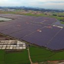 장성 태양광발전소 이미지