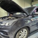 車(차)칸모터스 | 렉스턴 칸 한쪽 주저앉음 원인은? 쇼바 터짐·스프링 파손 수리 사례