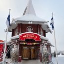 우체국 앞  창우방향 | [핀란드여행] 로바니에미 산타클로스 마을｜산타 만남 후기·우체국 엽서 보내기 (사진 45유로 고민)