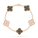 [Van Cleef&amp;Arpels]반클리프아펠 오닉스다이아 5모티브 팔찌 매장구매 후기&amp;착용샷