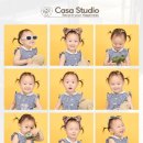 옥길로4R | 옥길 사진관 카사 스튜디오 🏡 아기 증명사진 잘찍는 부천 감성 사진관에서 울 딸냄 3살 기록하기 💛