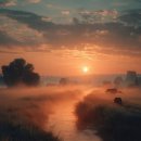 강변에서 이미지