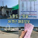 세븐일레븐 완도노화점 | [완도 : 여행] 노화 - 땅끝 해광운수 노화농협 매표소 산양진항 배시간 요금