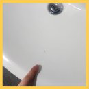 동일안전 | 세면대 크랙 교체작업 동일 모델 세면대로 깔끔 교체 시공 후기