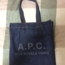 A.P.C /데님 에코백/ FREE 이미지