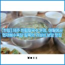 쌍둥이칼국수 | [한림] 제주 한림칼국수 본점, 애월에서 협재해수욕장 길목의 가성비 보말 맛집