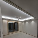 아이파크2작은도서관 | 월배 아이파크 2차 조명 시공 후기｜실링팬과 우물조명 두줄로 완성한 거실 변화