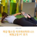 리프레쉬 | 목감 헬스장 체형교정 pt 통증완화 후기, 리프레쉬피트니스