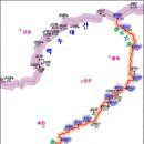 문수지맥1,2차:도래기재~분기점~문수산~갈방산~만리산~월오현[42.2km] 이미지