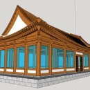 낙산사 다래헌 모티브로 설계한 60평 한옥(반축 평당 380~480) - K HOUSE (Amazing hanok)한옥 집짓기 이미지