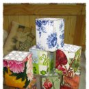 냅킨아트 연필꽂이 이미지