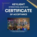 인도 Keylight Int'l Salon 2026 공모전에서 2점 입선 이미지