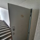 경기도 아파트 현관문 인테리어필름 시공 후기 | LX ES51 다크그레이로 리폼한 결과