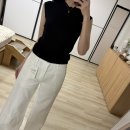커유 | 시에[SIE] 어반 에센셜 슬리브리스 블랙,밀로 릴렉스드 핏 데님 구매후기 리뷰 + 착용샷