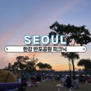 응봉초교 옹벽쪽(주차장 진입로 교통섬 내) | 한강공원] 8월 한여름 밤 데이트 꿀팁! 캠핑장비 대여·배달존·주차장·달빛무지개분수 야간 피크닉 🧺✨