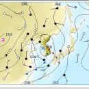 일기도를 보고 날씨 말하기 이미지