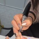 겨울에 딱 어울리는 그레이 네일, 오산네일샵 네일핑 다녀온 후기