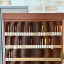 헌금함 이름표 작업 이미지