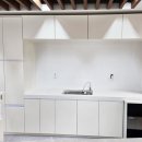 인천생활과학고등학교 | [인천생활과학고등학교] 화이트 싱크 수납장 교실 가구 도서관 인테리어 시공 후기