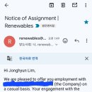 &#39;24년 2월 설날, 호주 솔라팜(Solar farm) 두번째 프로젝트 구직확정(D+330)