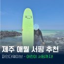 헬시다움 | [공지] 제주도 애월 곽지해수욕장 파인더웨이브 어린이서핑 강습