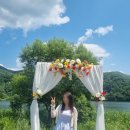 미스터박 카페 앞 | 경기도 가평 1박2일 여행 코스 계곡 앞 정원뷰 펜션, 맛집, 카페, 가볼만한곳, 숙소, 나들이 일정