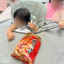 릴린져 자기주도 이유식 트레이키트로 올바른 식습관 길러주기! 식탁일체형의 아이이유식앞치마 추천!