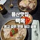 백옥 | 용산맛집 백옥 방문 후기｜맑고 깊은 맛의 돼지 곰탕 한끼