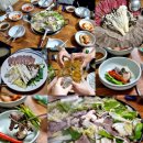 정훈이네야채 | 대전 전민동 한우곰탕 수육전골에 단체모임 했어요