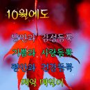 좋은시＞ 중년의 가슴에 10월이 오면 🍁 이미지