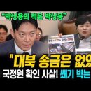 "대북 송금은 없었다" 국정원 확인 사살! 쐐기 박는 서영교~ "박상용의 적은 박상용" 진보당 손솔의 깔끔 팩폭! 이미지