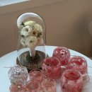 가진개 | 두 개의 부케, 유리돔&amp;플로라컵 제작후기 | 부케말리기 어디까지 가능할까?