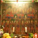 천축사 목조석가삼존불 이미지