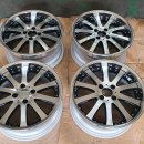 [판매완료] 16" PCD 100/ 4홀 SSR VIENNA ZWEEL BLACK/POLISH!! 이미지