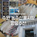 농수산물시장_동 | 수원 농수산물시장 회포장 회센터 : 믿음수산 : 광어 전어 고등어회 내돈내산 후기