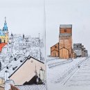 감성드로잉 여행스케치 이미지