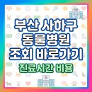 김현태김동민 동물의료센터 | 부산 사하구 동물병원 조회 바로가기 (+진료시간 비용)