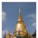 휘항 찬란한 왕실 사원 왓 프라깨우 와 왕궁(태국 방콕) 이미지