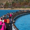 자연과호수 이미지