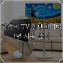 이동1 | 내돈내산💌LG 스탠바이미 대신 "가성비 이동식TV" 후기(삼탠바이미 1년 사용 후기)
