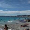 니스해변 이미지