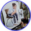 봄을 담은 기초 어반스케치 | [공지] 흑연의 숨결을 담다, 청주입시미술학원 황금분할 인체 소묘