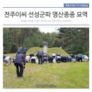 전주이씨 선성군파 명산종중묘역 이미지