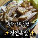 족발 밀키트 "청연족발 앞다리 통족발" 캠핑 족발 밀키트