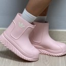 장화슈퍼 | 아디다스 장화 아디폼 레인부츠 핑크 구매 후기 | 245 착용샷