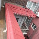 칼라강판 지붕공사 이미지